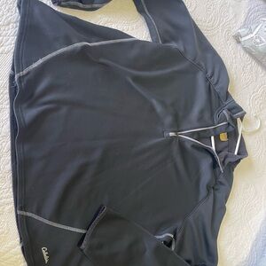 Cabela's Black Pullover with White Accents